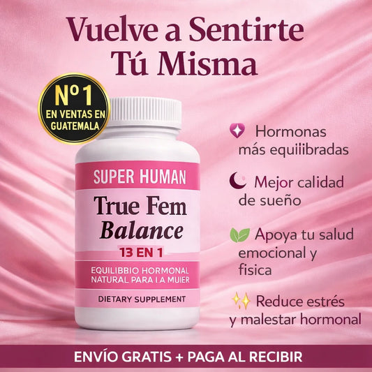 True Fem Suplemento de Equilibrio Hormonal