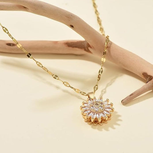 COLLAR GIRASOL GIRATORIO